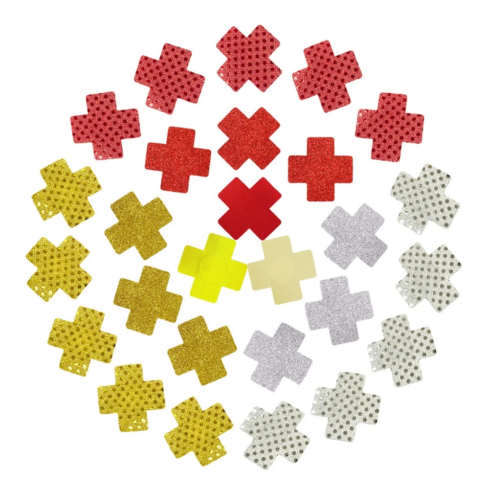 Red Cross Design Nipple Covers - مراجعة Nipple Cover Pasties وسعره