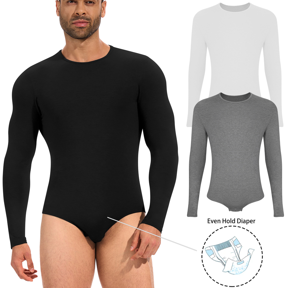 Mens Long Sleeve Bodysuit Full - مراجعة Shapewear Bodysuit Firm وسعره