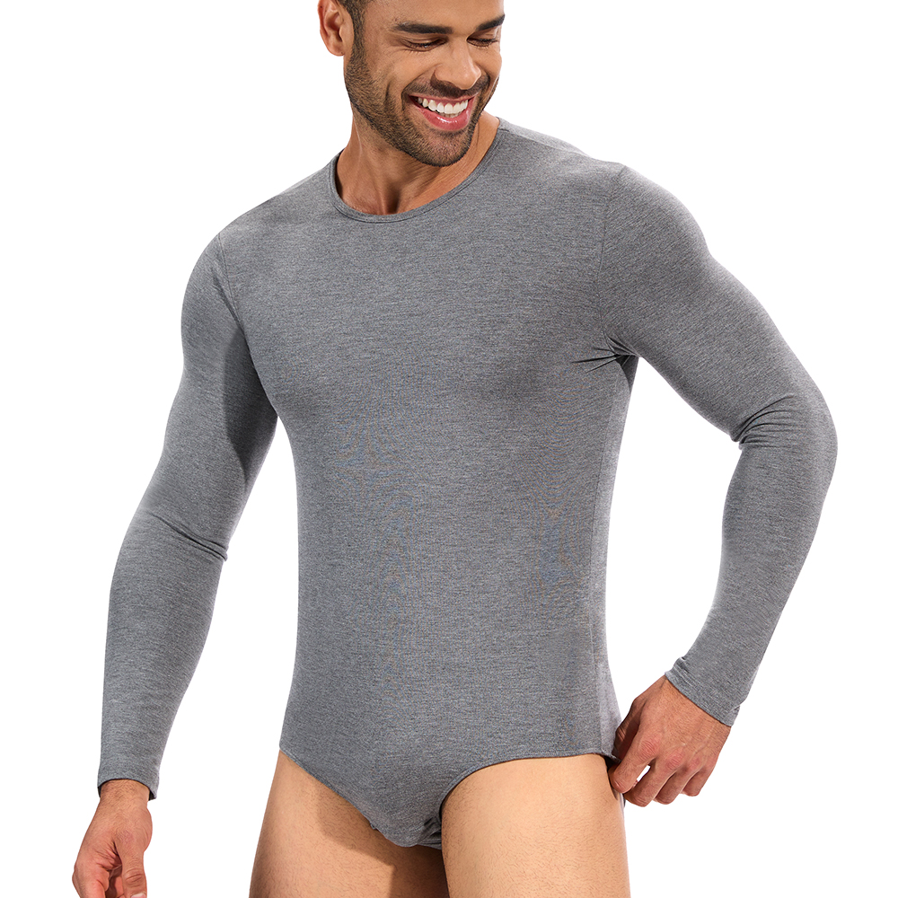 Mens Long Sleeve Bodysuit Full - مراجعة Shapewear Bodysuit Firm وسعره