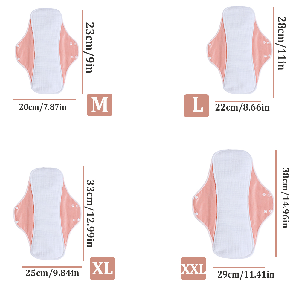 1pc Washable Sanitary Pads for - مراجعة Period Panty Absorbent وسعره