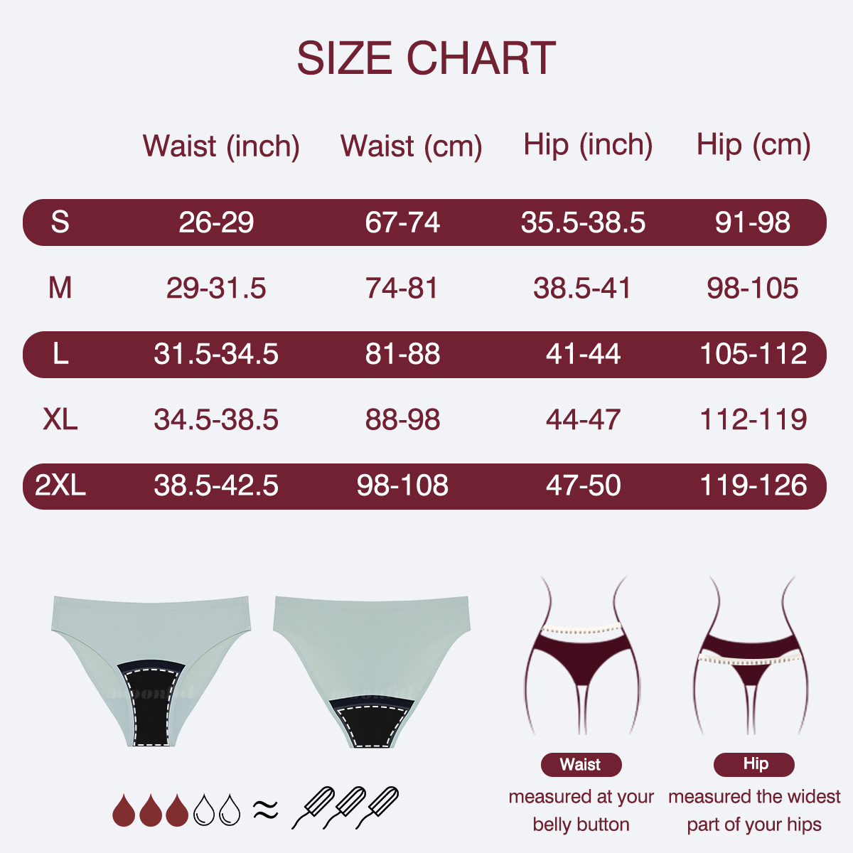 Menstrual Panties Women Leak p - مراجعة Period Panty Absorbent وسعره