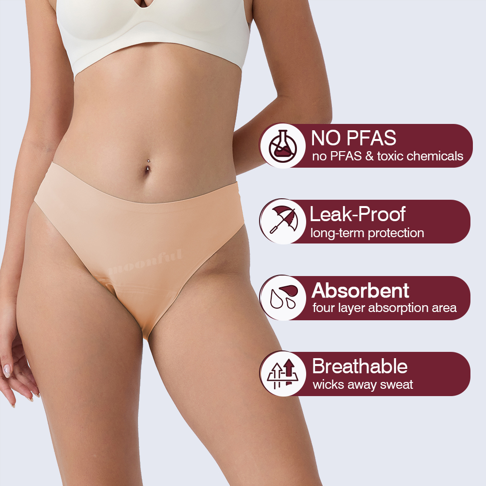 Menstrual Panties Women Leak p - مراجعة Period Panty Absorbent وسعره