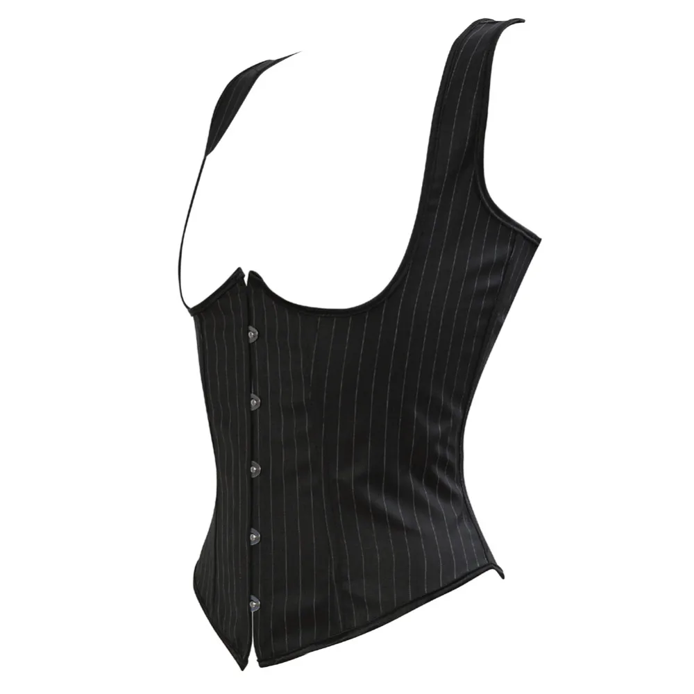 Women's Gothic Jacquard Underb - مراجعة Corset Waist Cinch وسعره