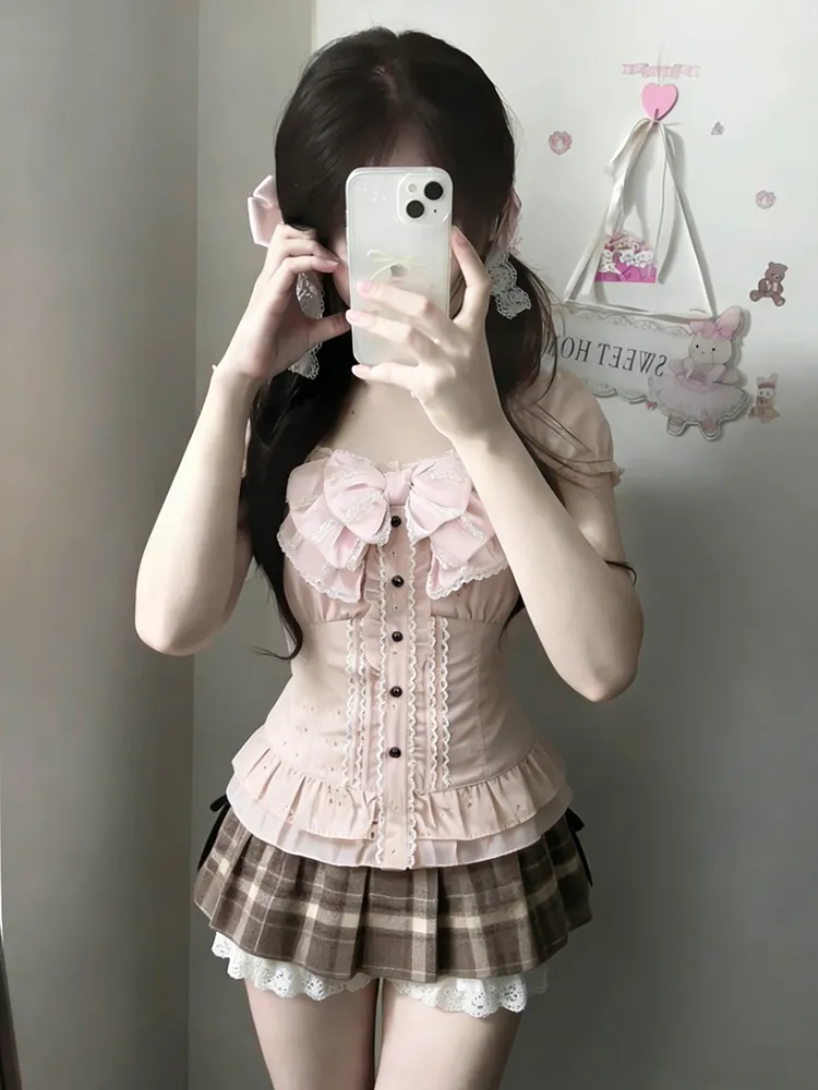 Japanese Sweet Three Piece Set - مراجعة Cami Top Lace وسعره