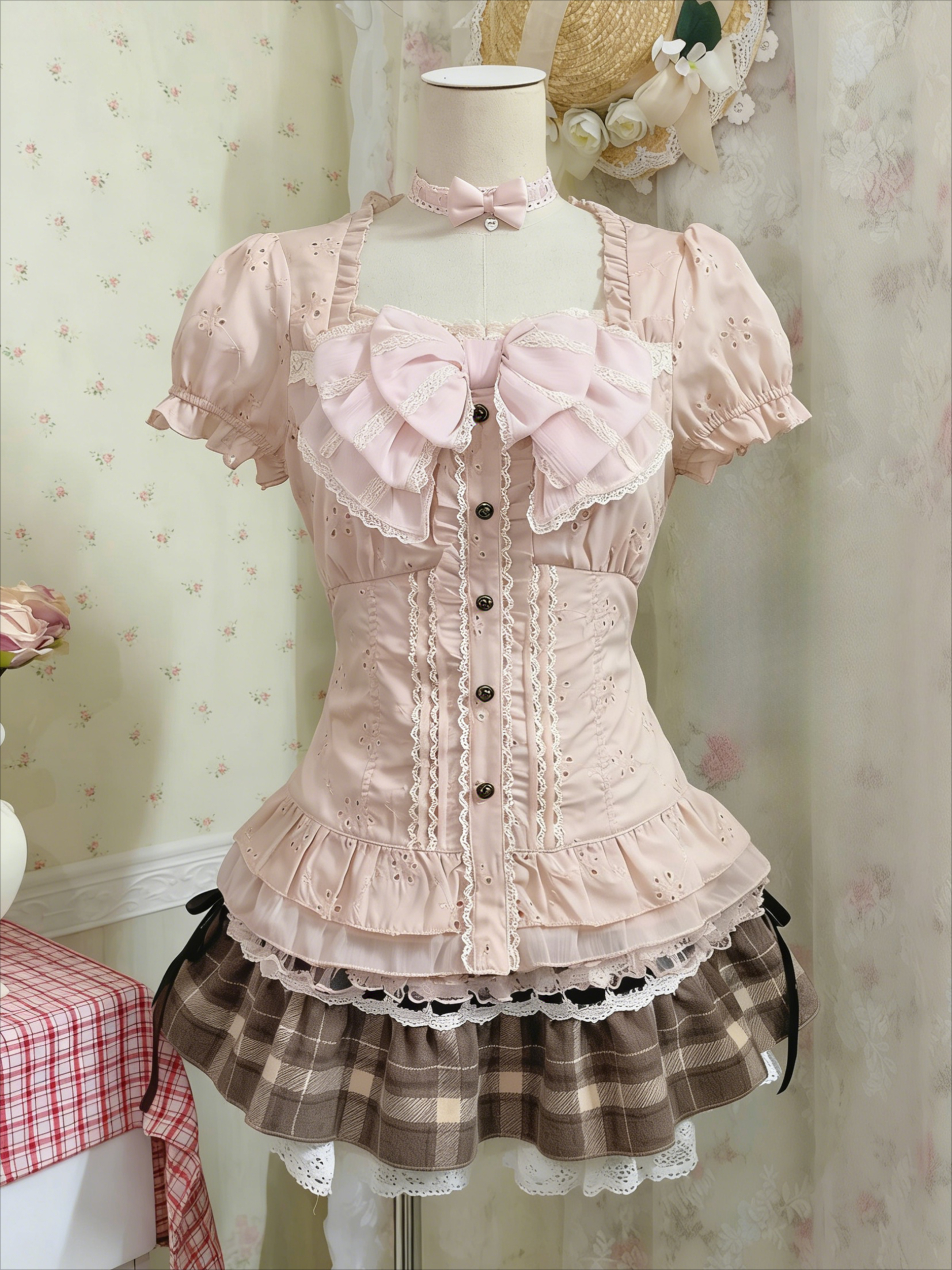 Japanese Sweet Three Piece Set - مراجعة Cami Top Lace وسعره