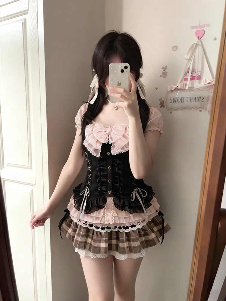 Japanese Sweet Three Piece Set - مراجعة Cami Top Lace وسعره